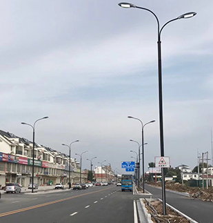 安徽鳳陽縣led路燈工程案_ led路燈價格